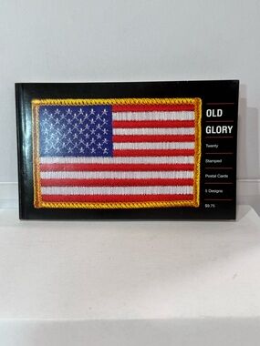USPS Old Glory Stamped Postcard Book 2003 Patriotic Flag Designs 20 Cards New